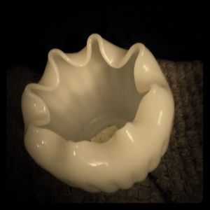 Vintage milk glass
